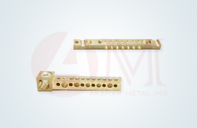 Brass Neutral and Earthing Terminal